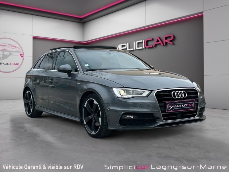 Audi a3 sportback 1.6 tdi 110ch s line s tronic 7 occasion simplicicar lagny  simplicicar simplicibike france