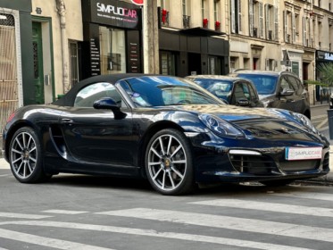 Porsche boxster 2.7i 265 ch black edition pdk apple carplay/camera entretien a jour occasion paris 17ème (75)(porte maillot)...