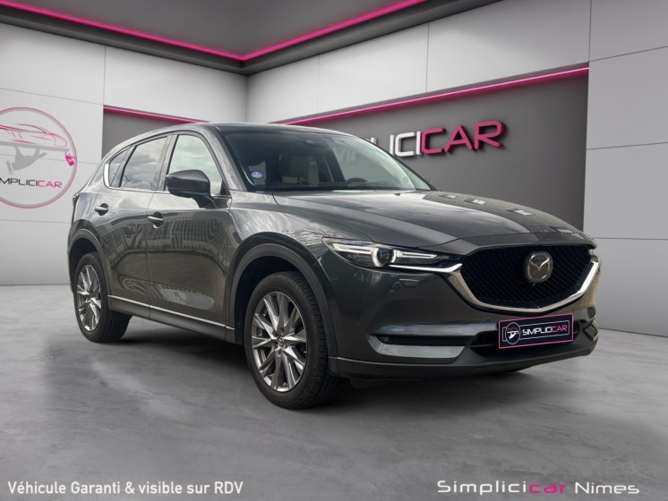 Mazda cx-5 2.0l skyactiv-g 165 ch 4x4 bva6 finition selection - full option - bose - cuir blanc - garantie 12 mois occasion...