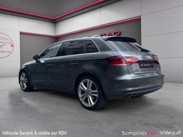 Audi a3 sportback 1.4 tfsi cod ultra 150 s line s tronic 7, toit ouvrant, garantie 12 mois occasion simplicicar villejuif ...