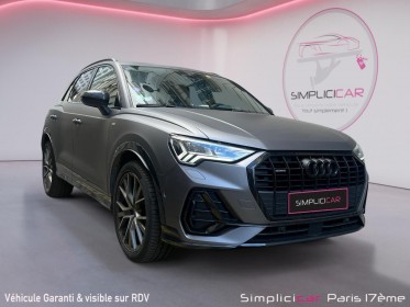 Audi q3 q3 45 tfsi 230 ch s tronic 7 quattro s line occasion paris 17ème (75)(porte maillot) simplicicar simplicibike france