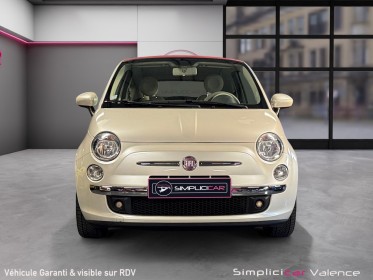 Fiat 500c 1.2 8v 69 ch lounge -- garantie 12mois -- occasion simplicicar valence - ksv  simplicicar simplicibike france