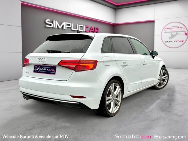 Audi a3 sportback 35 tfsi 150 s tronic 7 s line occasion simplicicar besanÇon simplicicar simplicibike france