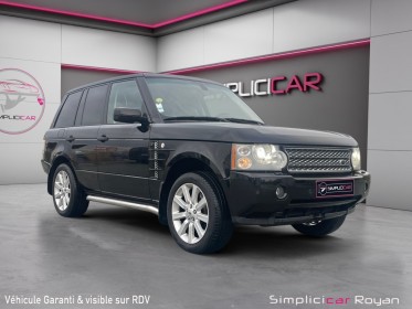 Land rover range rover 4.2 v8 400 ch supercharged premium entretien land rover garanti 12 mois occasion simplicicar royan...