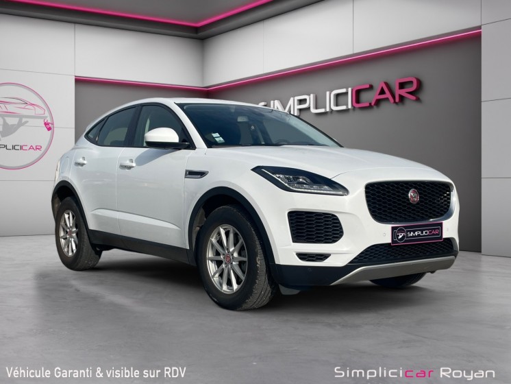 Jaguar e-pace 2.0 d 150 ch 2wd s révisé  garanti 12 mois occasion simplicicar royan simplicicar simplicibike france