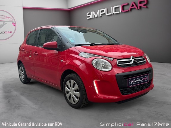 Citroen c1 c1 vti 68 feel garantie 12 mois occasion paris 17ème (75)(porte maillot) simplicicar simplicibike france