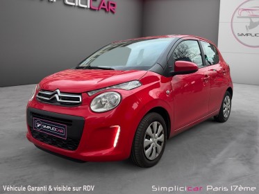 Citroen c1 c1 vti 68 feel garantie 12 mois occasion paris 17ème (75)(porte maillot) simplicicar simplicibike france