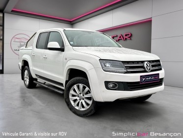 Volkswagen amarok double cabine 2.0 tdi 180 4motion highline / tva recuperable occasion simplicicar besanÇon simplicicar...