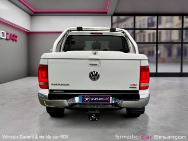 Volkswagen amarok double cabine 2.0 tdi 180 4motion highline / tva recuperable occasion simplicicar besanÇon simplicicar...