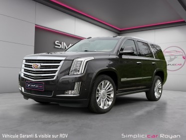 Cadillac escalade 6.2 v8 426 awd platinium a garantie 12 mois occasion simplicicar royan simplicicar simplicibike france