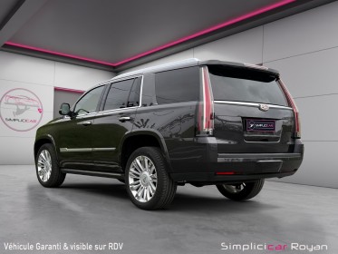 Cadillac escalade 6.2 v8 426 awd platinium a garantie 12 mois occasion simplicicar royan simplicicar simplicibike france