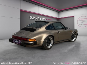 Porsche 911 3,2 carrera couleur champagne echappement scart occasion simplicicar marignane  simplicicar simplicibike france