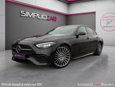 Mercedes classe c 220 d 9g-tronic amg line occasion simplicicar rouen simplicicar simplicibike france