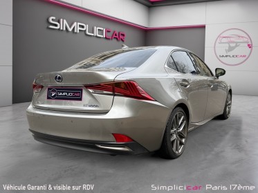 Lexus is my20 300h f sport/carplay/toit ouvrant/siege chauffant occasion paris 17ème (75)(porte maillot) simplicicar...