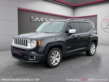 Jeep renegade 1.4 i multiair ss 140 ch limited advanced technologies a - garantie 12 mois -faible kilométrages -...