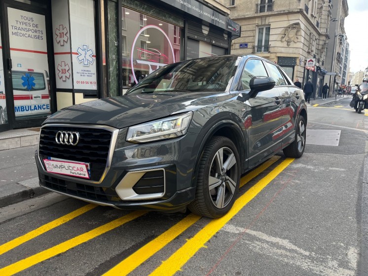 Audi q2 q2 1.4 tfsi cod 150 ch s tronic 7 s line occasion paris 15ème (75) simplicicar simplicibike france