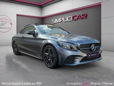 Mercedes classe c coupe 200 9g-tronic amg line 1er main toit ouvrant occasion paris 17ème (75)(porte maillot) simplicicar...