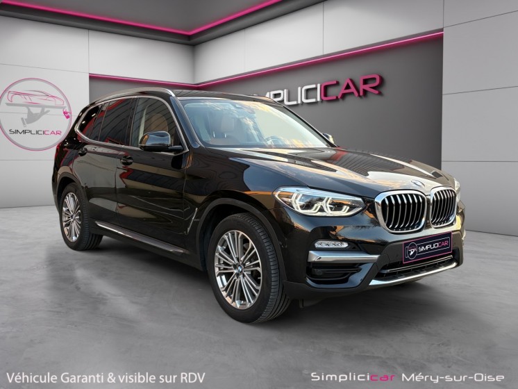 Bmw x3 g01 xdrive20d 190ch bva8 luxury / garantie 12 mois occasion simplicicar mery-sur-oise simplicicar simplicibike france