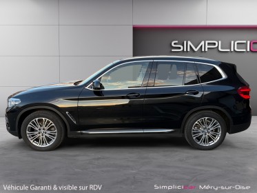 Bmw x3 g01 xdrive20d 190ch bva8 luxury / garantie 12 mois occasion simplicicar mery-sur-oise simplicicar simplicibike france