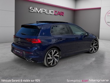 Volkswagen golf 8 etsi mild hybride 1,5 150 ch r line 1ere main- suivi vw- toit ouvrant- camera- volant siÈges...