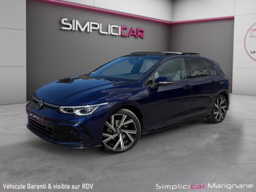 Volkswagen golf 8 etsi mild hybride 1,5 150 ch r line 1ere main- suivi vw- toit ouvrant- camera- volant siÈges...