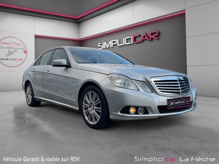 Mercedes classe e 350 cdi elégance executive 4-matic a occasion simplicicar la fleche simplicicar simplicibike france