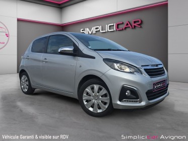 Peugeot 108 vti 72ch. style android auto  apple carplay - régulateur de vitesse - clim. - garantie 12 mois occasion avignon...