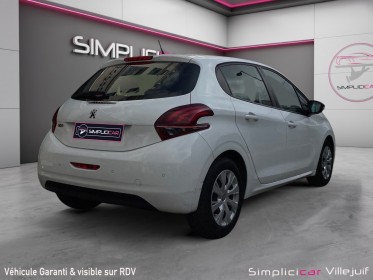 Peugeot 208 puretech 82ch ss bvm5 active, carplay, radar ar, courroie ok, garantie 12 mois occasion simplicicar villejuif ...