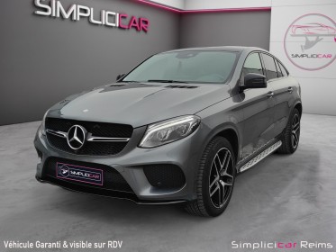 Mercedes gle coupe 350 d 258 ch 9g-tronic 4matic sportline amg  options occasion simplicicar reims simplicicar simplicibike...