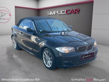 Bmw serie 1 cabriolet e88 118d 143 ch excellis a garanti 12 mois occasion simplicicar royan simplicicar simplicibike france