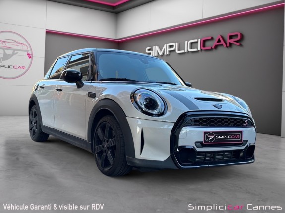 Mini hatch 5 portes f55 lci cooper s 178 ch bva7 occasion cannes (06) simplicicar simplicibike france