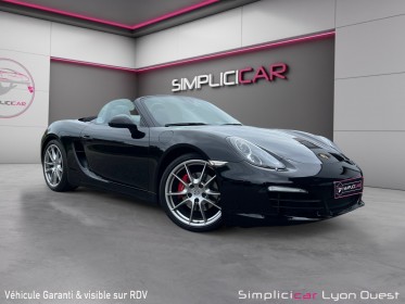 Porsche boxster 3.4i s 315 ch pdk - pse - pasm - pdls  - garantie 12 mois occasion simplicicar lyon ouest simplicicar...