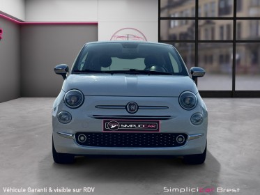 Fiat 500 serie 6 69 ch eco pack lounge 1.2 - garantie 12 mois occasion simplicicar brest simplicicar simplicibike france