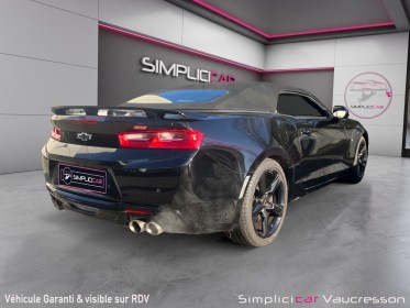 Chevrolet camaro  6.2  v8 453ch 2ss cabriolet. occasion simplicicar vaucresson simplicicar simplicibike france