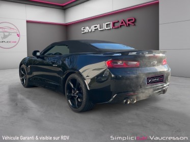 Chevrolet camaro  6.2  v8 453ch 2ss cabriolet. occasion simplicicar vaucresson simplicicar simplicibike france