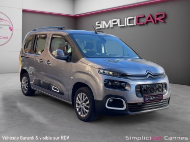 Citroen berlingo taille m bluehdi 100 ss bvm shine occasion cannes (06) simplicicar simplicibike france