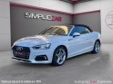 Audi a5 cabriolet 2.0 tdi 190 s tronic 7 s line occasion cannes (06) simplicicar simplicibike france