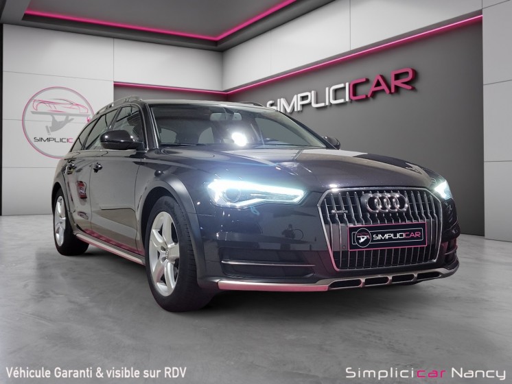 Audi a6 allroad quattro v6 3.0 tdi 218 ambition luxe - 1ere main / garantie 12 mois occasion simplicicar nancy simplicicar...