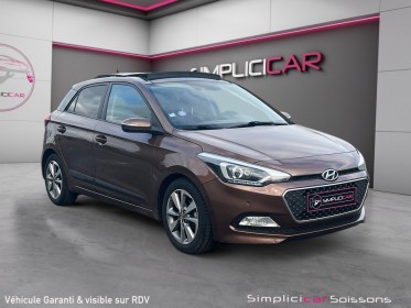 Hyundai i20 1.2 84 creative - suivi/2°main/radar de recul/toit pano - garantie 12 mois occasion simplicicar soissons...