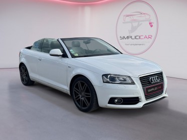 Audi a3 cabriolet s line 2.0 tdi 140 ch occasion simplicicar orgeval  simplicicar simplicibike france