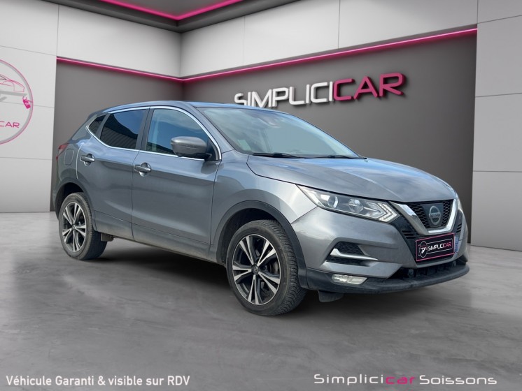 Nissan qashqai 1.5 dci 110 n-connecta - suivi/attelage/caméra 360° - garantie 12 mois occasion simplicicar soissons...