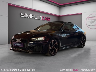 Audi rs5 coupe v6 2.9 tfsi 450 tiptronic 8 quattro coupé / toit ouvrant / pack carbone / garantie 12 mois minimum / occasion...