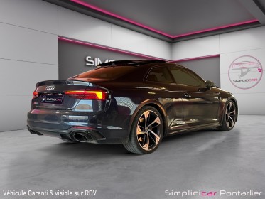 Audi rs5 coupe v6 2.9 tfsi 450 tiptronic 8 quattro coupé / toit ouvrant / pack carbone / garantie 12 mois minimum / occasion...