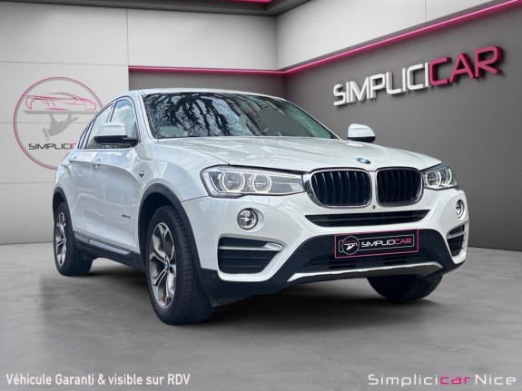 Bmw x4 f26 xdrive20d 190ch xline a occasion  simplicicar vaucresson nice - pfvauto simplicicar simplicibike france