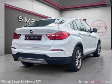 Bmw x4 f26 xdrive20d 190ch xline a occasion  simplicicar vaucresson nice - pfvauto simplicicar simplicibike france