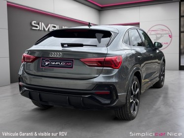 Audi q3 sportback 35 tdi 150 s tronic 7 quattro s line occasion  simplicicar vaucresson nice - pfvauto simplicicar...