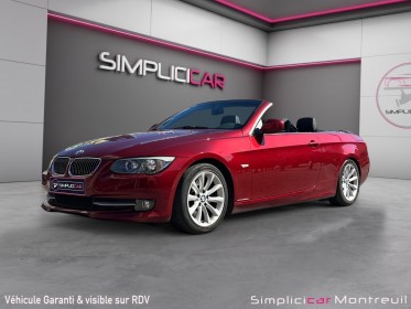 Bmw serie 3 cab e93 335i sport design / carnet entretien ok occasion montreuil (porte de vincennes)(75) simplicicar...