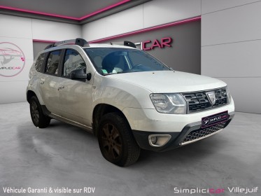 Dacia duster tce 125 4x2 black touch 2017, sièges cuire, caméra de recul, garantie 12 mois. occasion simplicicar villejuif ...