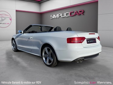 Audi a5 cabriolet s line 2.0 tdi 170ch - filet anti remou disponible - radar ar - entretien complet occasion simplicicar...