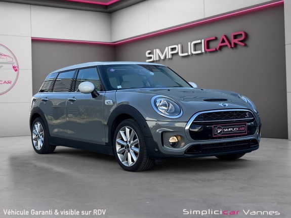 Mini clubman f54 cooper s 192 ch pack city zen et cuir garantie 12 mois occasion scl 56 - simplicicar vannes simplicicar...